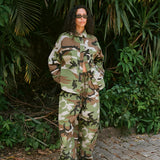 Kinga Csilla Camuffare Pallet Pant