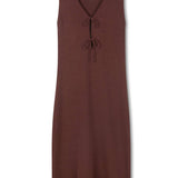 Arcaa Poppy Reversible Maxi Dress - Chocolate