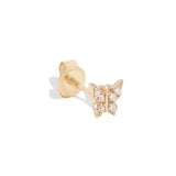 14k Gold Fly with Me Gold Single Stud