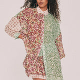 Bohemian Traders Ola Spliced Relaxed Shirt