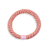 KKNEKKI Hair Tie - Coral Glitter