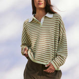 Arcaa Rayne Knit Jersey - Celery & Pecan