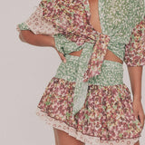 Bohemian Traders Ola Asymetrical Mini Skirt