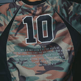 Sabbi - The 10 Mesh Top - Camo
