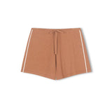 Arcaa Pippa Drawcord Short - Pecan & Cream