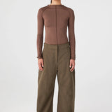 Arcaa Rowlan LS Top - Espresso