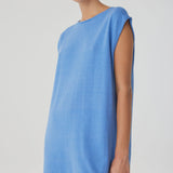 Arcaa Pala Reversible Mini Dress - Pacific Blue