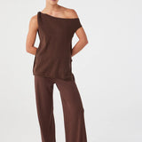 Arcaa Olympia Asym Top - Espresso