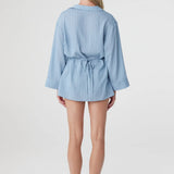 Arcaa Amara Shirt Dress - Dusk Blue