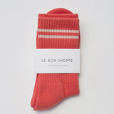 LeBon Boyfriend Sock - Coral