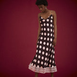 Kinga Csilla Bowie Spot Sia Slip Dress