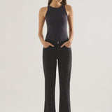 Elise Mid Straight Jean - Black