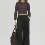 Camilla & Marc Aubrey LS Rib Top - Hickory