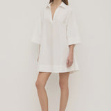 Assembly Label Claire Mini Shirt Dress - White