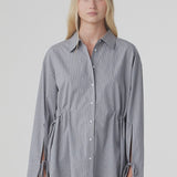Arcaa Sia Shirt - Muted Blue Check