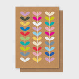 Colourful Petal Card