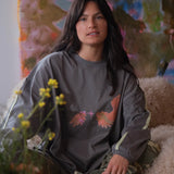 Kate Eliza - Levitate Boxy Long Sleeve Tee