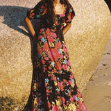 Spell Isola Gown - Midnight Bloom