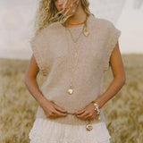 Spell Darcy Vest - Sand