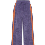 La Boheme Girls Viva Terry Pants - Grape & Orange