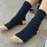 Classic Cashmere Sock - Black