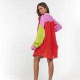 La Boheme Girls Clyde Shirt - Candy Stripe