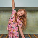 Candlelight Organic Cotton Short Sleeve Tee & Frill Short PJ Set