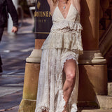 Spell Labyrinth Lace Maxi Skirt - Cloud Cream