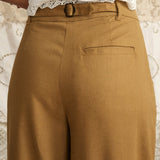 Spell London Pleated Pant - Tan