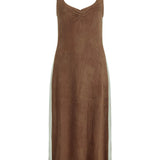 Spell Luciana Terry Maxi Dress - Chocolate