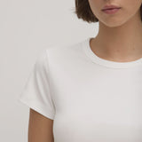 Assembly Label Lyla Cap Sleeve Tee - White
