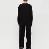 Nagnata Organic Motley Track Pant - Black