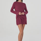 Arcaa Kira Mini Dress - Merlot