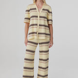 Arcaa Willa Pant - Butter Espresso Stripe