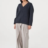 Arcaa Zenya Sweater - Dark Grey Marle
