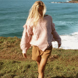 Spell Nomadic Knit Jumper - Dusty Rose