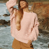 Spell Nomadic Knit Jumper - Dusty Rose