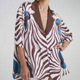Luka Shirt Dress w/ Collar