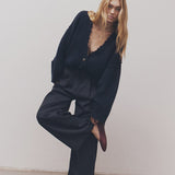 Blanca Pepa Cardigan - Navy