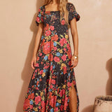Spell Isola Gown - Midnight Bloom