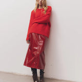 Blanca Rosmunda Sweater - Red