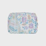 Spell Quilted Medium Make Up Bag - Belladonna