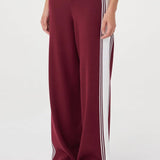 Arcaa Emery Pant - Merlot & Cream