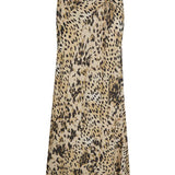 Spell Snow Leopard Bias Maxi Skirt - Animal