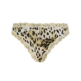 Spell Snow Leopard Lace Brief - Animal