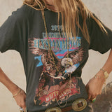 Elysian Biker Tee - Charcoal