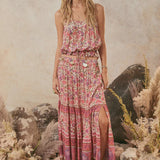 Elysian Maxi Skirt - Petunia