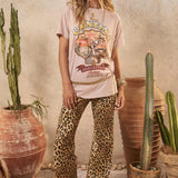 Spell Samantha Bias Pant - Vintage Leopard