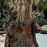 Spell Lovers & Dreamers Short Robe - Gold