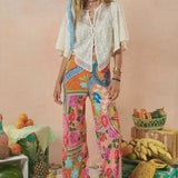 Spell Aphrodite Bias Pant - Rose
